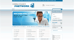 Desktop Screenshot of elearning.connaissance-network.com